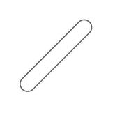IKA 0793300 Ikaflon 110 Magnetic Stirring Bar, Round, PTFE-Coated